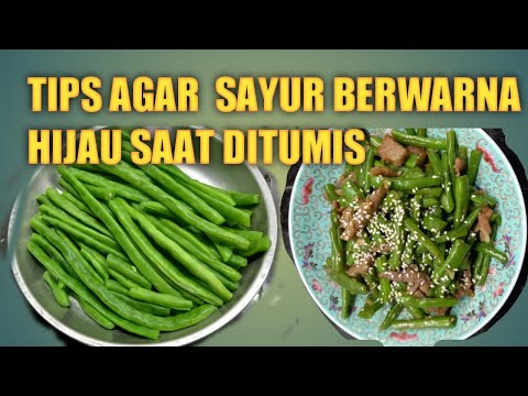 Video: Cara Memasak Kacang Buncis Dengan Pudina