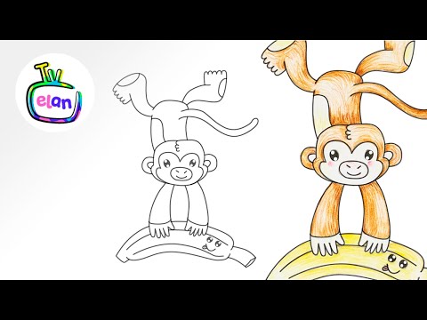 Video: Jak Nakreslit Opici
