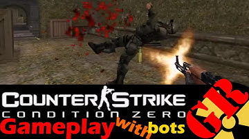Counter-Strike: Condition Zero gameplay with Hard bots - Aztec - Terrorist