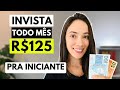 Comece com R$125 e CONSTRUA RIQUEZA