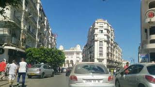 Balade en voiture a Alger - جولة بالسيارة في الجزائر العاصمة - Car driving in Algiers