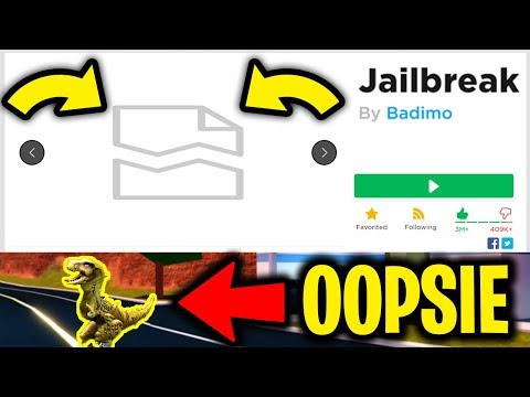 Roblox Accidentally Broke Roblox Jailbreak Rip T Rex Youtube - jailbreak destroyed and commands admin roblox