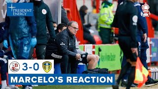 “The result generates a lot of sadness” | Marcelo Bielsa reaction | Crawley Town 3-0 Leeds United
