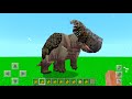 New Dinosaur Mod in Minecraft PE