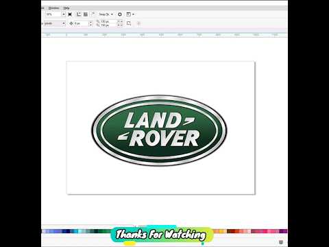 LandRover logo #shorts #landrover