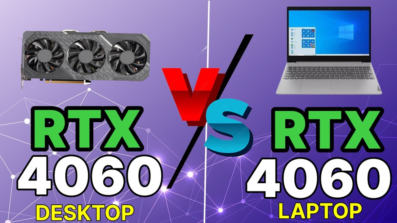 DESKTOP RTX 4060 vs Laptop 4060 - I was NOT Expecting This! 