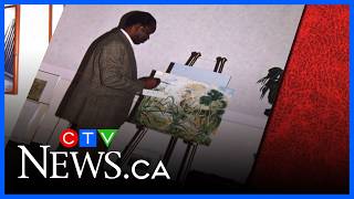 Calgary family selling father's paintings after dementia diagnosis