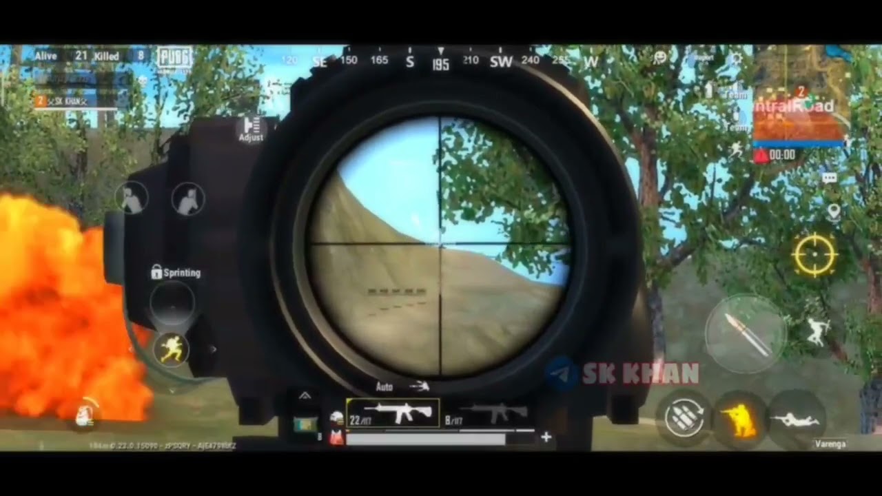 pubg lite gameply and bullet track