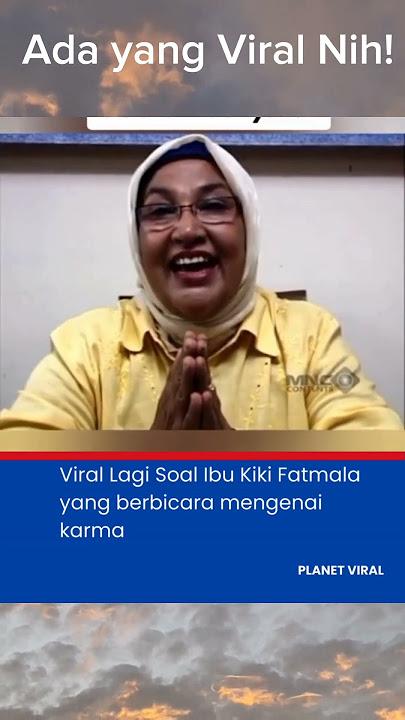 Ibu Kiki Fatmala: emang dia anak durhaka #kikifatmala