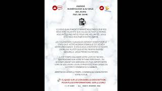 🌹Agenda-Numérologie & Au-Delà🌹#astro #manifestation #transformation #energie #agenda #cycle #fyp