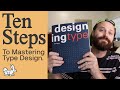 How to Master Font Design in 10 Steps