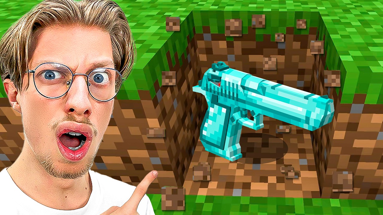 Minecraft Mais les DROPS sont des ARMES ! (Ft. Clinko)