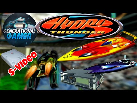 Kaico Labs OSSC on Sega's Dreamcast, Featuring Hydro Thunder (S-Video)