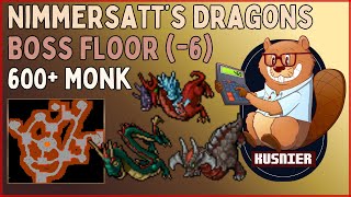 Zao Nimmersatt's Dragons BOSS Floor -6 | 600+ Monk | Tibia