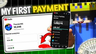 My First Youtube Payment Full Details