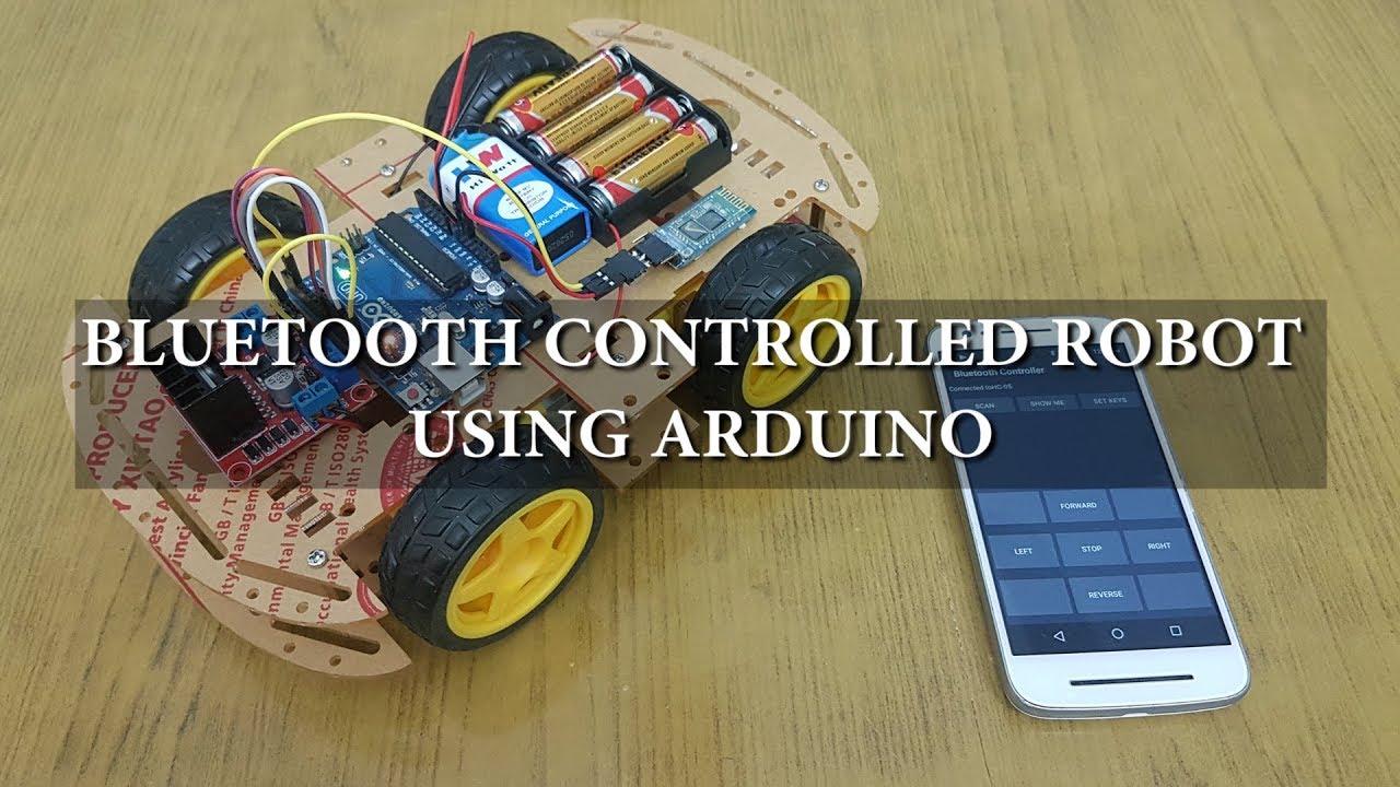 Arduino Robot Car Control Using HC-05 Bluetooth | truongquoctesaigon.edu.vn