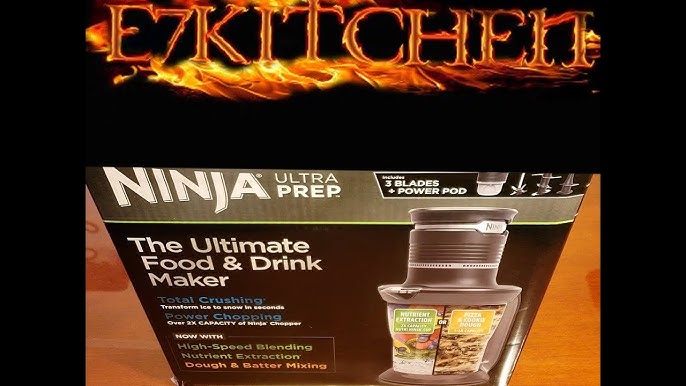 Ninja Ultra Prep Food Chopper with Processor & Blender 