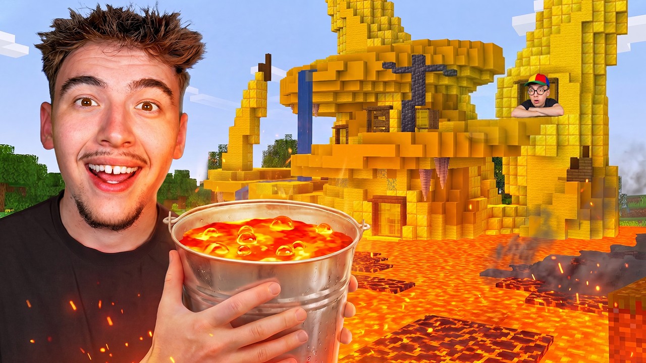 J’ai fait FONDRE le Monde de ce KIKOO sur Minecraft !