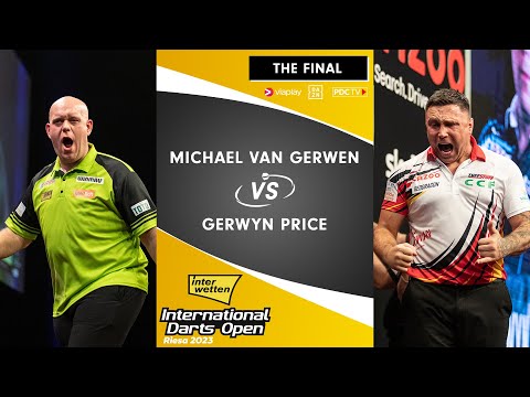 A FIRST TIME FINAL! | Van Gerwen V Price | 2023 International Darts Open