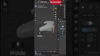 PS5 Controller in Blender #shorts #blender3d