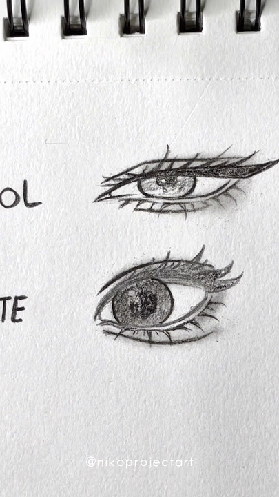 Different Eyes tutorial ✨✏️#tutorials#howtodraw #sketch #head #fyppp #fypシ #eyes