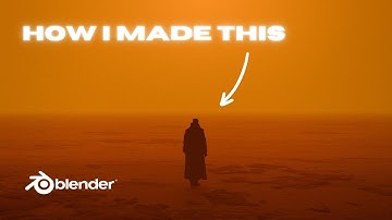 Recreating a scene from Blade Runner 2049 using Blender 3D | EP 01
