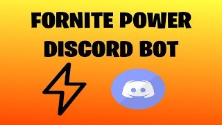 FTN Power: Fortnite STW, Discord Bot (old version)