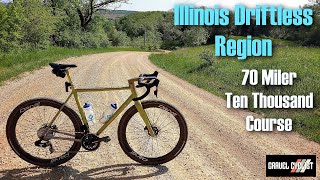 Illinois Driftless Region: 70 Miler TEN THOUSAND Course