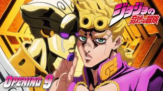 JoJo's Bizarre Adventure | Opening 9 - Uragirimono no Requiem | 4K Creditless