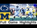 Penn State vs Michigan Highlights | College Football Week 13 | 2020 College Football Highlights