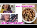 WHAT I EAT IN A DAY in ALL IN eating disorder recovery- facing a lot of FEARS// rubes