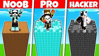 😱Best Security Tower Build battle Challenge - Noob vs Pro vs Hacker