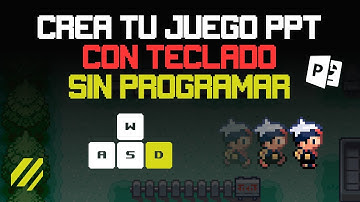 Crea tu juego POWERPOINT con teclado SIN PROGRAMAR - PPT Game Maker