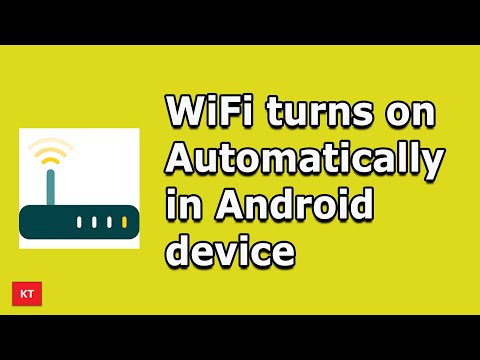 Fix | WiFi turns on automatically on Android device hqdefault