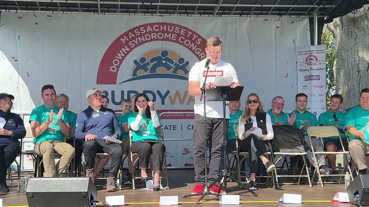 James Keith of Champions at 2023 MDSC Buddy Walk