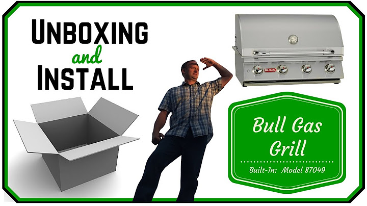 Drop in natural gas grill review