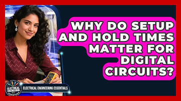 Why Do Setup And Hold Times Matter For Digital Circuits? - Electrical Engineering Essentials