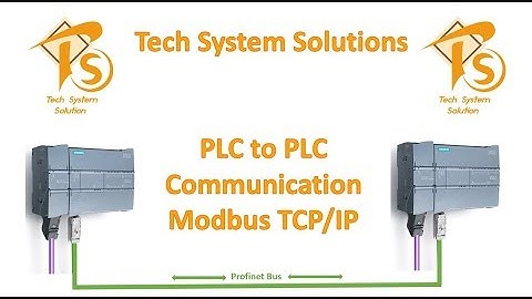 PLC to PLC communication l Modbus TCP/IP l TIA portal l Siemens