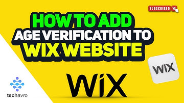 How to Add Age Verification to Wix Website 2025