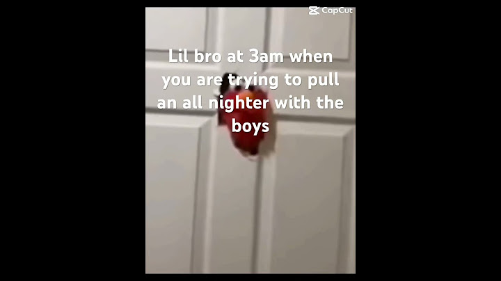 Lil bro always being nosy