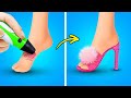 Amazing 3dpen crafts and diy shoes for barbie  cute minicrafts for dolls