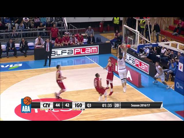 Beautifull assist by Miroslav Pašajlić to Draško Albijanić! (Crvena zvezda mts - Igokea, 23.10.2016) class=