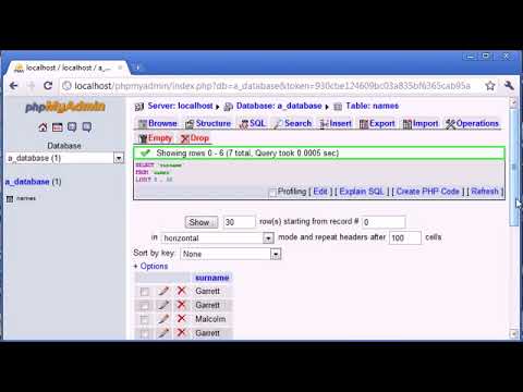 Beginner PHP Tutorial   134   SELECT DISTINCT   YouTube 2017
