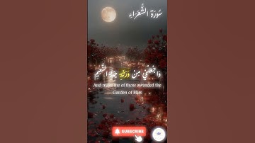 اكتب شيء تؤجر عليه 🤍 🤲🏻 #quran #اسلام #قرآن #راحة_نفسية #سورة_الشعراء
