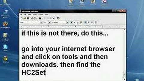 How to install and work Hypercam 2