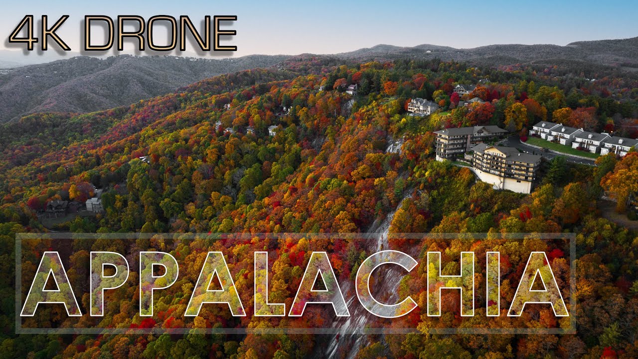 Fly Over Western North Carolina | 4K Drone (Blue Ridge, Mountains, Tennessee, Appalachia)