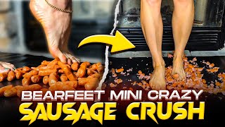 Barefeet Mini Crazy Sausage Crush Asmr & Crushing