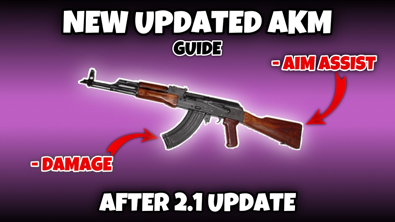 NEW AKM GUIDE (AFTER 2.1 UPDATE)🔥 BGMI/PUBG MOBILE TIPS & TRICKS.