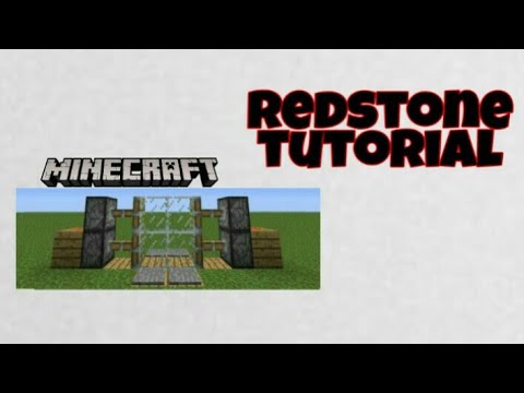 Redstone tutorial in minecraft 1.14 - YouTube