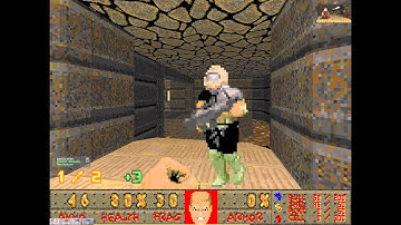 ZDaemon Doom Deathmatch 08-09-2013 (Part 7) gothicdm.wad Map01